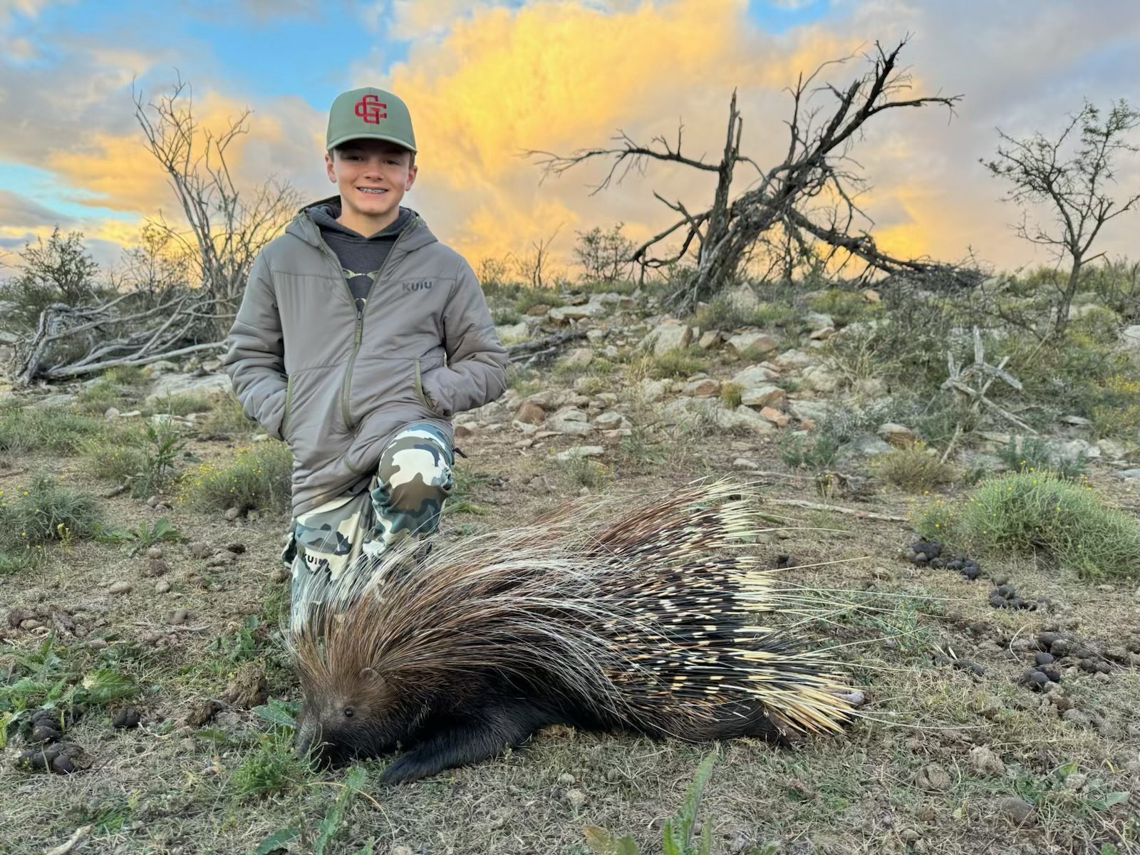 Porcupine trophy hunt